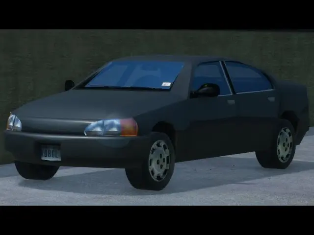 FBI Car w GTA 3 — pojazd federalny dostępny przy 4 gwiazdkach