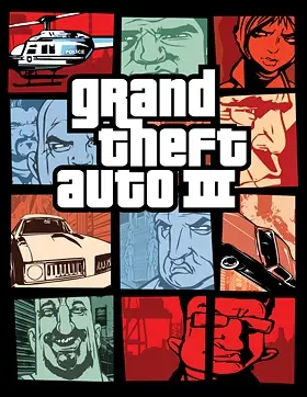 Oryginalna okładka GTA 3 z 2001 roku