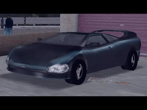 Infernus w wersji czerwonej — kultowe auto z GTA 3
