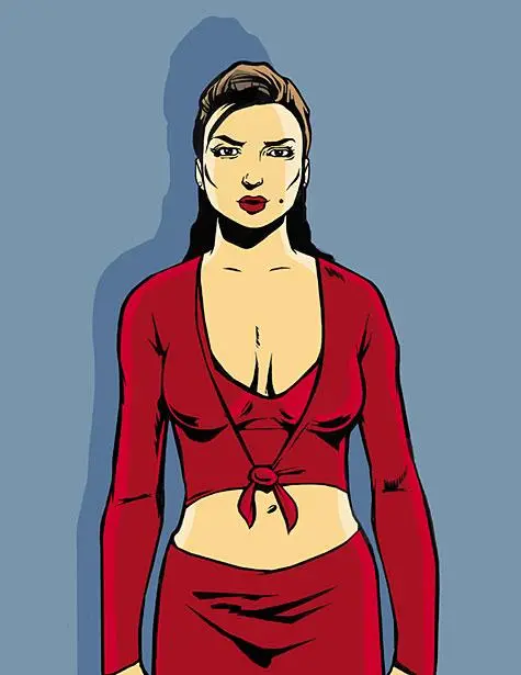 Maria Latore — żona Salvatore i romansująca z Claude'em w GTA 3