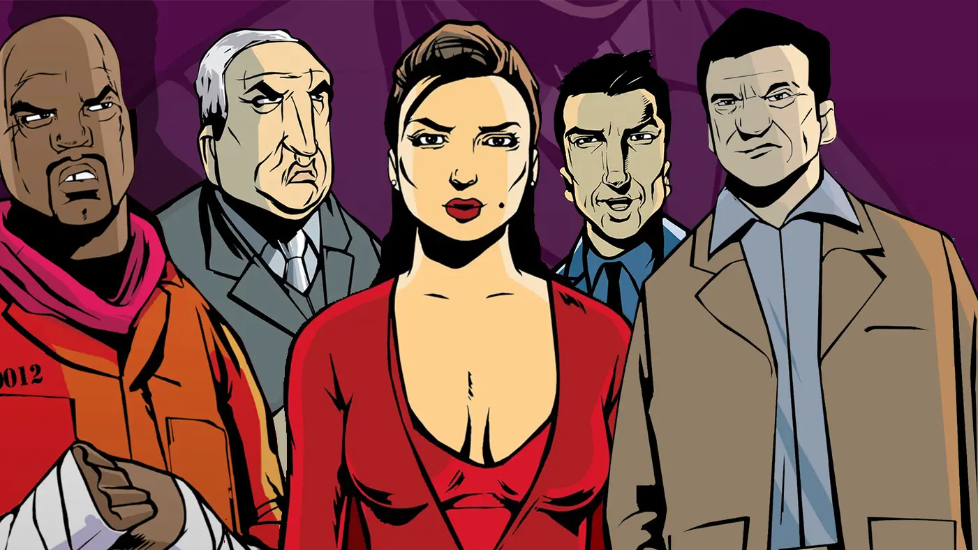 Wszystkie postacie GTA 3 — kompletna galeria bohaterów Liberty City